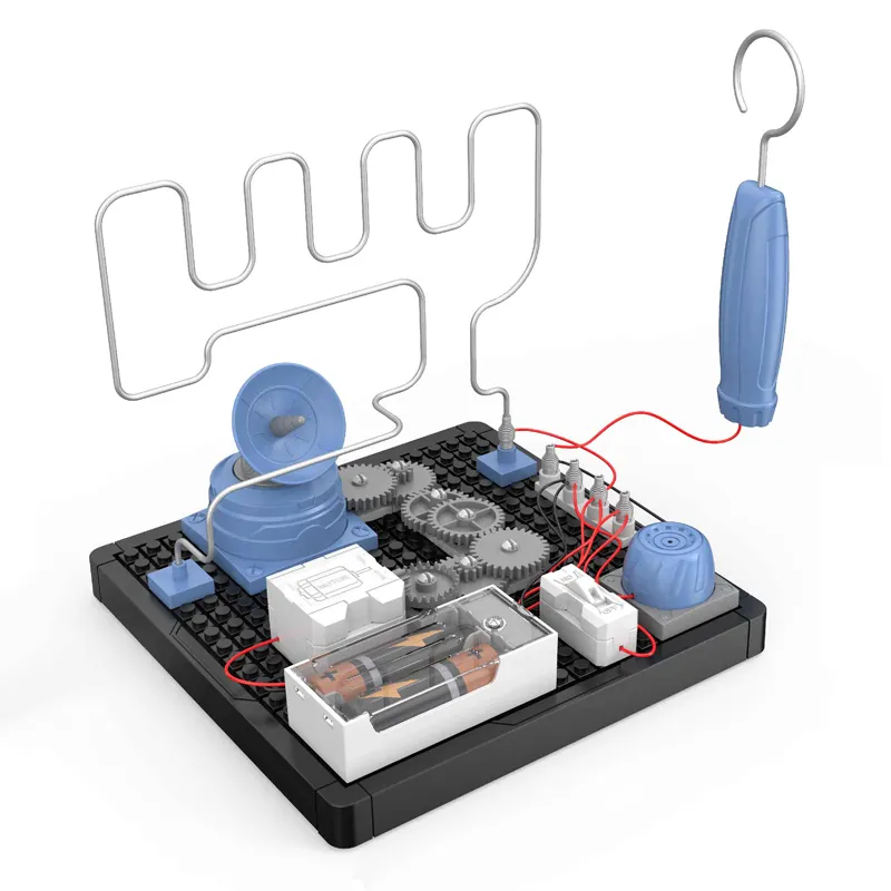 2023 Kinder Pädagogische Physik Diy Snapping Electronic Circuit Spielzeug Kinder Stem Science Exploration Experiment Kits Spielzeug