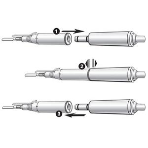 Dental 1,8mm alternante hacia arriba y hacia abajo reciprocidad corte óseo separación implante sierra quirúrgica pieza de mano - Product Image 3