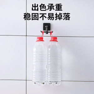 Rotating <b>Hook</b> Kitchen <b>Wall</b> Storage Rack Suction Cup Mount Adjustable Minimalist Design For Utensils And Pan Storage - Product Image 4