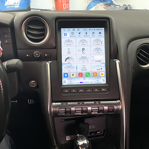 Gerllish para Nissan Skyline <span class=keywords><strong>GTR</strong></span> <span class=keywords><strong>R35</strong></span> Android estilo Tesla unidad principal de navegación GPS coche Multimedia para REPRODUCTOR DE DVD Radio Tape R - Product Image 2
