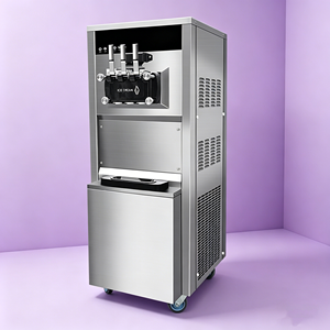 Máquina de Helado Suave de 3 Boquillas, Máquina Comercial para Hacer Helado Suave y Batidos - Product Image 3