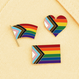 Pins Esmaltados Personalizados LGBTQ, Broche de la Bandera del Orgullo Lésbico Gay Arcoíris, Símbolo <span class=keywords><strong>Pansexual</strong></span>, Assexual, Bisexual, Transgénero, Joyería con Insignia de Corazón - Product Image 4