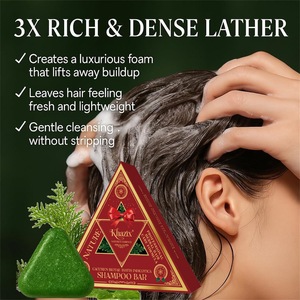 แชมพูสมุ<span class=keywords><strong>น</strong></span>ไพรธรรมชาติ เจ็ดสีเขียว ไตรแองเจิล แพลติคลาดัส อุสมาน สำหรับผม ช่วยควบคุมความมั<span class=keywords><strong>น</strong></span> ขจัดรังแค ของแท้ ดูแลเส้นผมและผิวกาย - Product Image 2