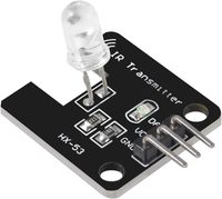 Kit Modul Sensor Penerima & Pemancar IR Digital 38kHz - Blok Bangunan Elektronik Ergonomis
