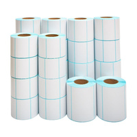 Rouleau d'étiquettes autocollantes thermiques pour codes-barres, résistantes à l'huile, pour aliments, congélateur, prix, expédition, imprimante, pour supermarchés et usines