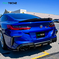 Kit carrosserie en fibre de carbone sèche Paktechz, diffuseur arrière pour BMW M8 Cabriolet F91 Coupé F92 2019 - 2022