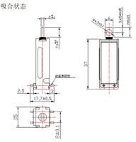Électroaimant DC Push-Pull pour Fabricants, Chargeurs Partagés, Vanne Solénoïde, Petit Électroaimant Miniature, Verrou