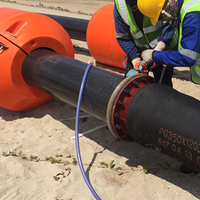Tuyau en caoutchouc résistant à l'usure OBOR pour pompage de sable et dragage de canaux, tuyau résistant à l'usure pour pompage de boue