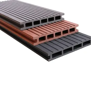 Cheap wholesale outdoor wpc decking pool side synthetic deck flooring for hotel construction