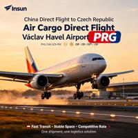 Expédition Aérienne Urgente Premium Chine Partenaire Logistique République Tchèque PRG Vol Non-Stop CIF CFR CPT CIP Service de Transit
