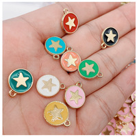 Étiquettes en émail personnalisées pour collier et flacon de parfum, forme mignonne, breloques à suspendre, accessoire de bijoux pour cadeaux bouddhistes pour enfants