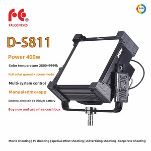 Falconeyes Ds-811 200w High Power Rgb <b>Led</b> Video <b>Light</b> Aluminum Body App Control 110-240v for Film <b>Tv</b> Fill Lighting & Photography - Product Image 2
