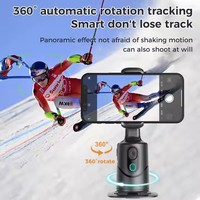Nouvelle Arrivée 2026 Q12 Stabilisateur de Téléphone Intelligent avec Suivi Automatique du Visage par IA, Support de Caméra 30W, Batterie 1200mAh et Contrôle par Geste