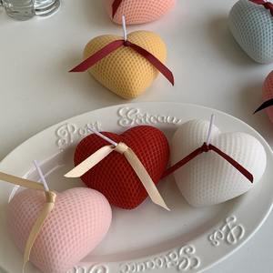 Velas Aromáticas Románticas en Forma de Corazón, Decoración Única para el Día de San Valentín, Vela Linda con Aroma, Regalo para el Día de San Valentín o el Día de la Madre - Product Image 1