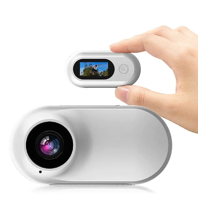 A100 Mini DV Camera with 1080P HD Night Vision for Bike/Motorcycle & Pet Sport Video Recorder and MicroSD Media Compatibility