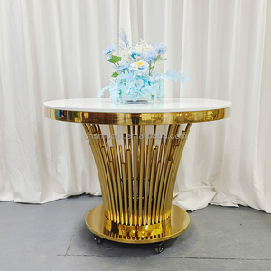 Design moderne <span class=keywords><strong>de</strong></span> haute qualité SMOOTHSilver <span class=keywords><strong>Table</strong></span> à gâteau en acier inoxydable <span class=keywords><strong>Table</strong></span> <span class=keywords><strong>de</strong></span> mariage pour salle à manger pour hôtels - Product Image 4