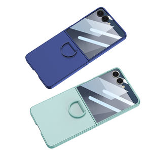 Funda para Teléfono Galaxy Z Flip 6 Flip 7, Anillo Metálico para Dedo, Funda Plegable para Teléfono Celular Samsung Galaxy Z Flip 7 Flip 6 - Product Image 3