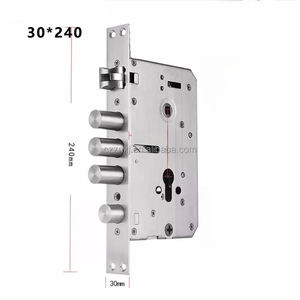 Chenzhuo – Ensemble de serrures à mortaise intelligentes en acier inoxydable 304, cylindre en alliage <span class=keywords><strong>d</strong></span>'aluminium, pour <span class=keywords><strong>porte</strong></span> <span class=keywords><strong>d</strong></span>'<span class=keywords><strong>entrée</strong></span> en bois, 6068 ANSI Grade 1 - Product Image 6
