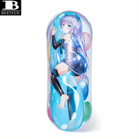 Oreiller gonflable personnalisé en PVC souple, motif anime, avec coussin corporel SPH, jouet gonflable pour adulte, nouveauté Dakimakura, oreiller de sommeil à câliner
