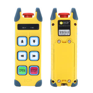 Control remoto inalámbrico industrial de 4 botones y 2 velocidades de calidad certificada para arrancadores de motor de grúa y polipasto - Product Image 1