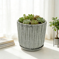 Nouveau pot de fleurs en diamant, pot de fleurs épaissi et agrandi, pour plantes vertes d'intérieur, balcon, salon, grand pot de fleurs