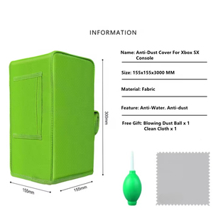 Accessoires de jeu les plus vendus, sac de protection anti-poussière, housse imperméable, boîte de rangement pour consoles Xbox Series <span class=keywords><strong>X</strong></span>/S - Product Image 5