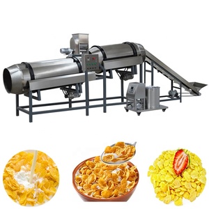 Línea de Producción de Hojuelas de Maíz Instantáneas Jinan Sunward Automa, Máquina de Cereal de Maíz Inflado, Equipo para Crujientes de <span class=keywords><strong>Avena</strong></span> Bajos en Grasa - Product Image 5