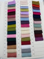 Tissu en polyester 100% de 140g, velours d'acétate lisse, effet froissé à la main, coupe oversize, pour vêtements de style interchangeable