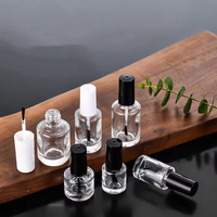 Kutek Bening Grosir 5ml 6ml 10ml 15ml Botol Label Pribadi Warna Uv Gel Kutek Botol Kaca