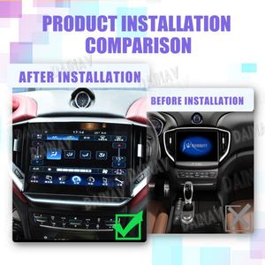 วิทยุติดรถยนต์ขนาด 10.25 นิ้ว สำหรับมาเซราติ กิบลี ปี 2014-2017 ระบบมัลติมีเดียในรถยนต์ ระบบนำทาง GPS อุปกรณ์เล่นเพลงในรถยนต์ ระบบแอนดรอยด์ 12 - Product Image 5