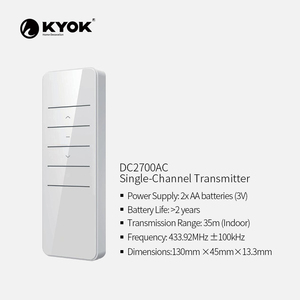 KYOK Electric Tubular Motor Green 3200mAh Battery for <b>Curtains</b> Modern Design High Quality - Product Image 6