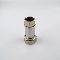 Connecteur mâle coaxial RF étanche pour câble d'antenne, à pince, 4.3/10, pour câble super flexible de 1/2 pouce