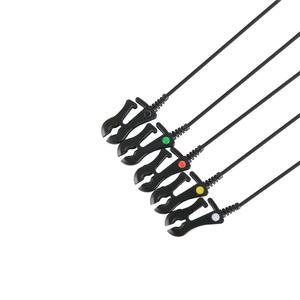 Accessoires médicaux <span class=keywords><strong>GE</strong></span>, câble de dérivation ECG en fibre de carbone, câble ECG à 5 fils pour IRM, câble ECG IEC pour usage patient - Product Image 2