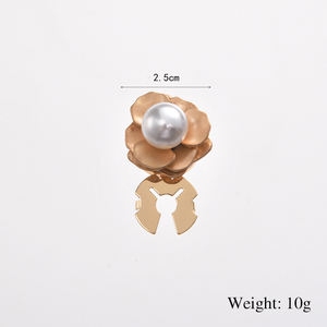 Camisa de Alta Gama con Botones Decorativos en Forma de Flor para Mujer, Camisa Versátil para Vestir de Cena, Traje con Cuello de Camisa, Decoración con Botones, Cubrebotones, Venta al por Mayor - Product Image 5