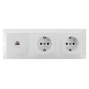 Combinazione di interruttori con molteplici posizioni, design compatto e facile installazione, ideale per controllare luci e... - Product Image 1