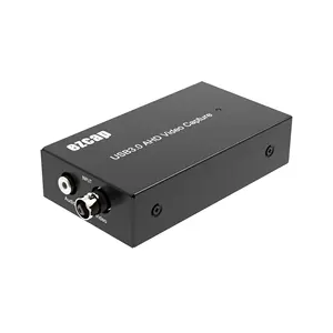 Ezcap267 1080P 60fps 4ใน1 AHD CVBS CVI TVI เป็น USB 3.0 UVC UAC การ์ดจับภาพวิดีโอ