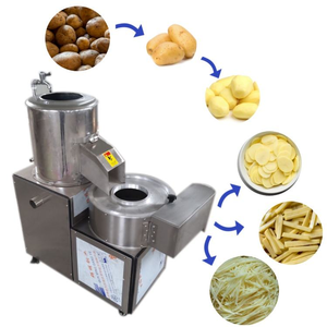 Máquina automática para lavar taro, máquina para lavar patatas, máquina peladora de patatas irlandesas, cortadora de patatas - Product Image 2