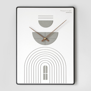 Emitdoog Đồng Hồ Treo Tường Kích Thước Lớn Bằng Gỗ Thiết Kế Nguyên Bản Đồng Hồ Vẽ Tranh Nghệ Thuật Treo Tường Đồng Hồ Hiện Đại Trang Trí Phòng Khách Cho Nhật Bản - Product Image 3