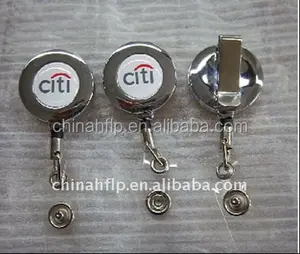 Factory Price Lead The Industry Retractable Keychain Badge Holder