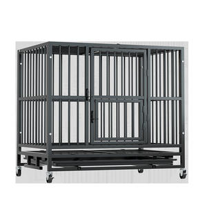 Katı desen <span class=keywords><strong>Metal</strong></span> kapalı evcil hayvan kafesi için orta büyük köpekler için Golden Retriever Toilet çoban ile küçük köpek tuvalet yan - Product Image 5