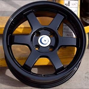 ขนาด15x7 PCD 4x100อลูมิเนียม <span class=keywords><strong>SUV</strong></span> pick-up ล้อขอบการไหลของขอบสำหรับฮอนด้าแอคทีฟขูดอัลลอยด์สำหรับ <span class=keywords><strong>TE37</strong></span>รังสี - Product Image 1