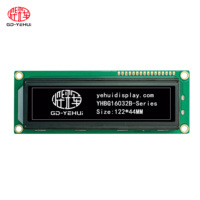 Module LCD graphique 16032D 160x32 Cob rétro-éclairage LED monochrome avec affichage d'interface parallèle 20 broches double tension 3.3V/5V