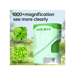 Microscope optique éducatif pour enfants, jouet scientifique simple en plastique pour explorer le monde naturel - Product Image 6