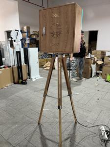 Stampante Fotografica Retro con Schermo Touch da 15.6 Pollici, Supporto Triangolare, Windows 8+256G, Modello 2025 - Product Image 3