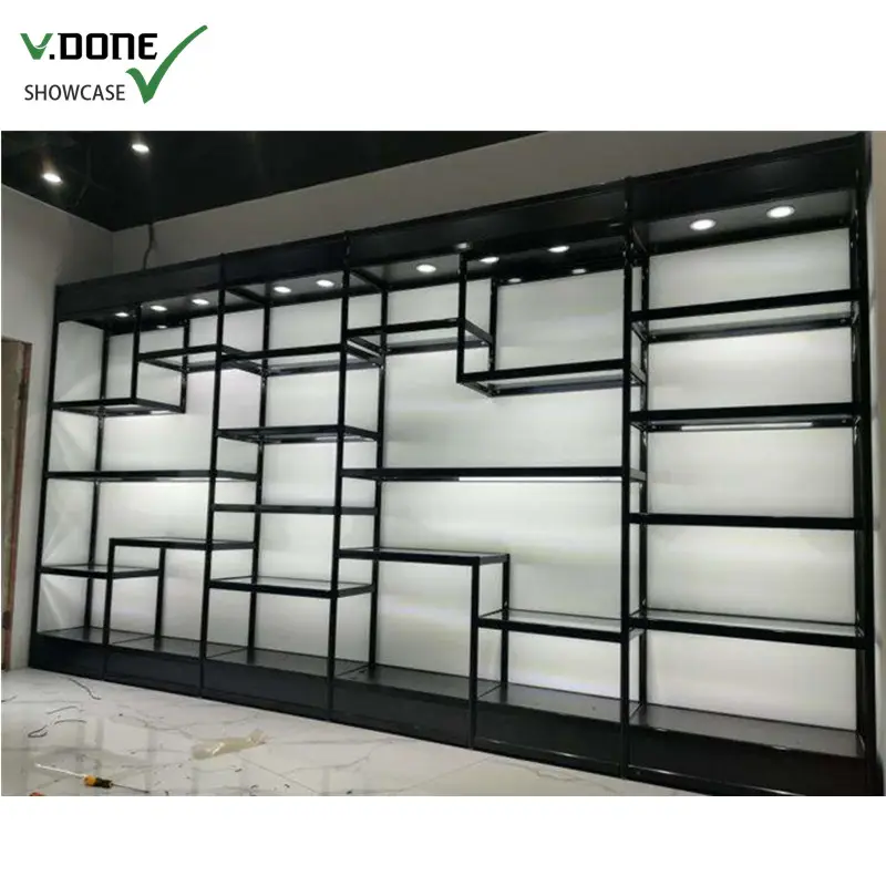 Nhà Máy bán hàng trực tiếp điện thoại di động cửa hàng trang trí Glass Showcase điện thoại di động thiết kế truy cập điện thoại di động hiển thị tủ kính