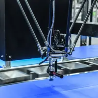 3 Poros Memilih dan Menempatkan Palletizer Lengan Robot Delta Cerdas Otomatis Penuh