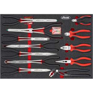 VIGOR - V6815N Juego de alicates-EAN 4047728078795 OTROS CONJUNTOS DE HERRAMIENTAS - Product Image 1