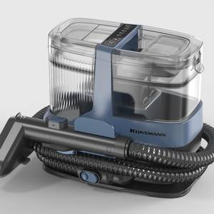 Limpiador a vapor C688 gris ceniza negro 600W con tanque de agua de 1-2L, eléctrico y portátil para limpieza de alfombras, sofás y colchones. - Product Image 5