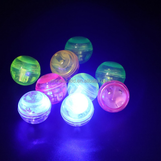 LED Ball Lights Colorful Mini Flashing Decorative Lights for Party Decor Nighttime Accents