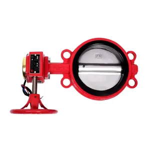 Manufacturer Custom ZSFZ Series Fire Fighting Sprinkler System Grooved Type Wet Fire Alarm Check Valve